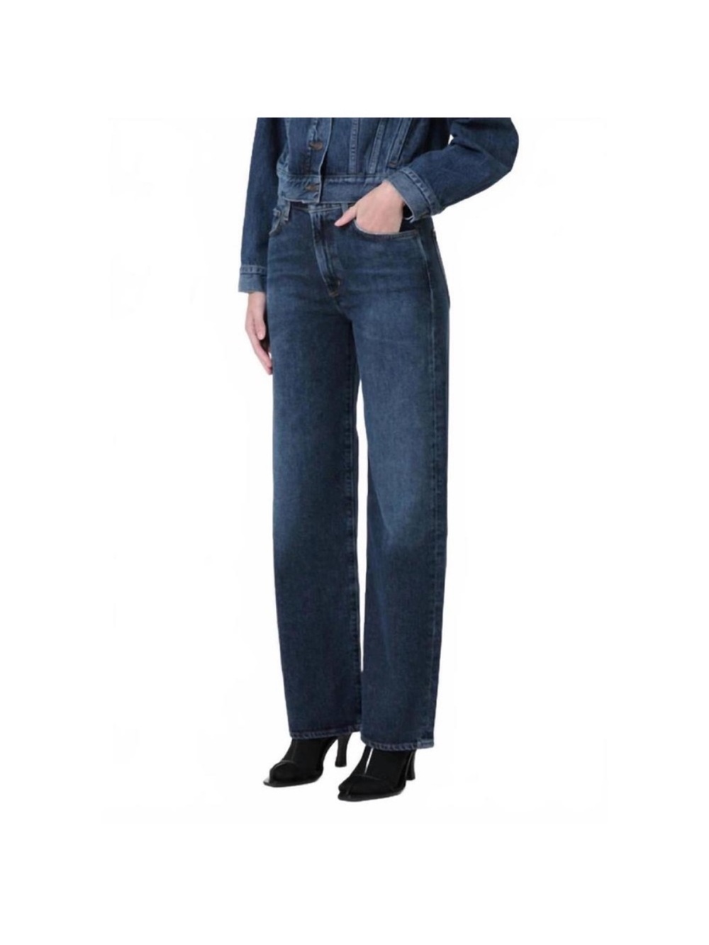 AGOLDE Harper mid rise Jean in tempo